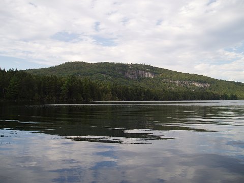 Just leaving the arrival dock, on our way to Pleasant Points Camp.