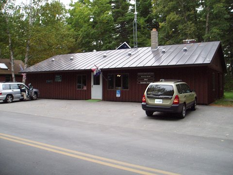 The Baxter Park Information Center.