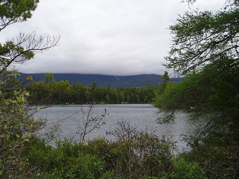 Daicy Pond, from the trail.