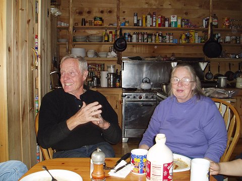 Our hosts, Clif (not Cliff, not George!) and Mardi.