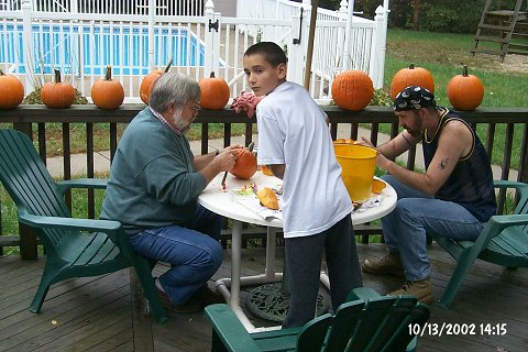 Bonding over strings and seeds and sharp cutting instruments.