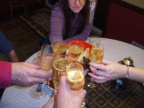 It must be midnight somewhere. Anywhere. Newfoundland? Screw it. Let's drink.